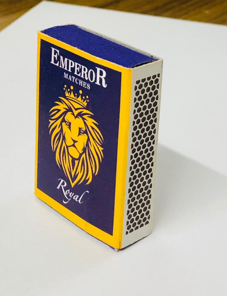 30 Cardboard Emperor Matches, Packaging Type: Bundle, Size: 47 X 33 X 11.5