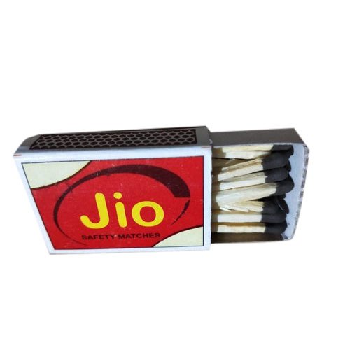 Wooden Match Box, 20 Matchsticks Per Box