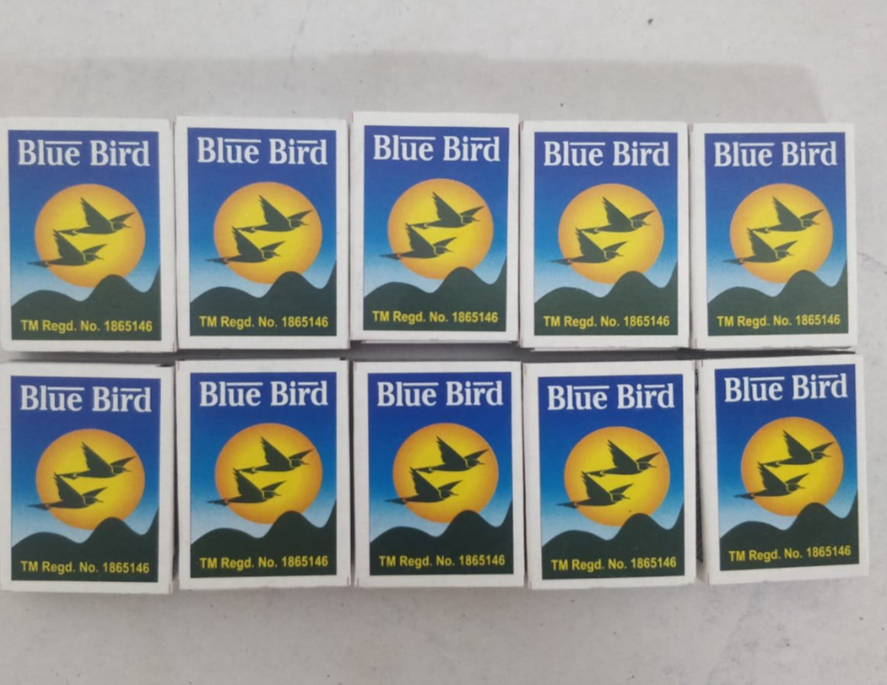 Blue bird 35\'s Match box, Packaging Type: Bundle, Model Name/Number: 1865146