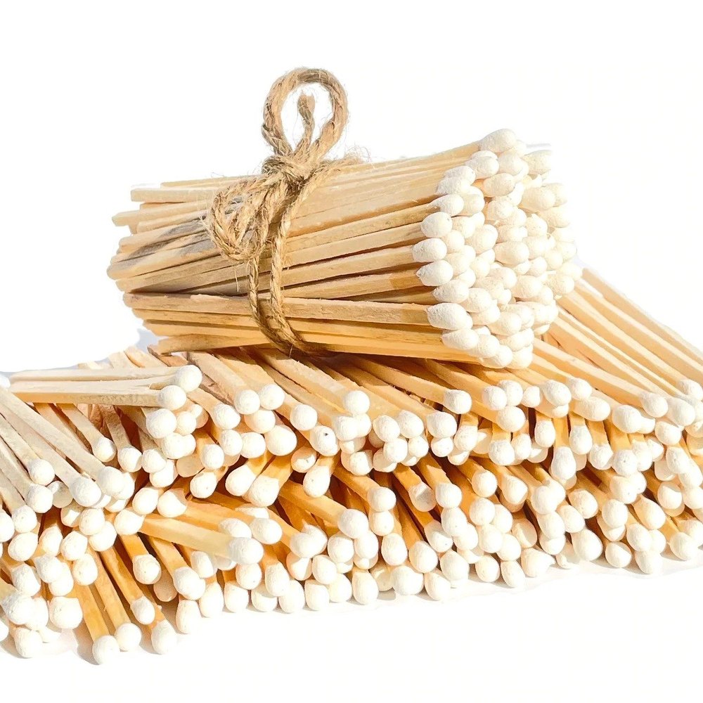 Wood Designer Match Box, 40 Matchsticks Per Box