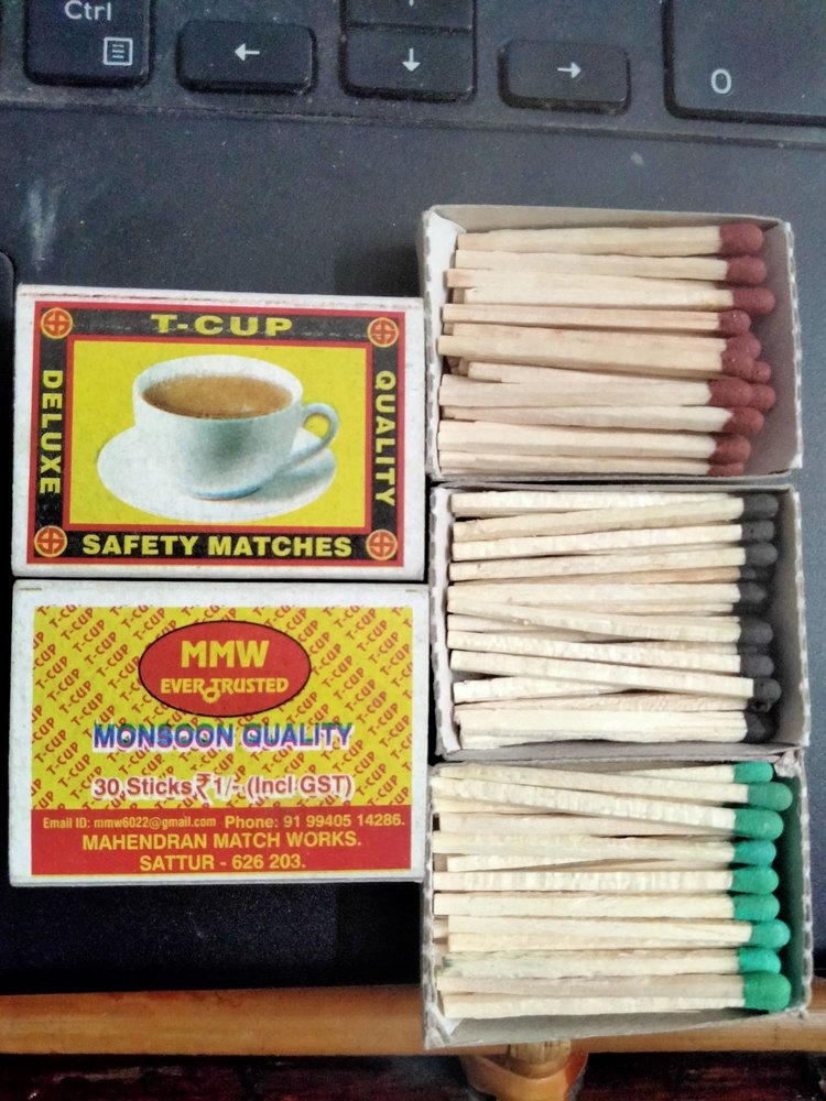 T-CUP safety match boxes -30 sticks