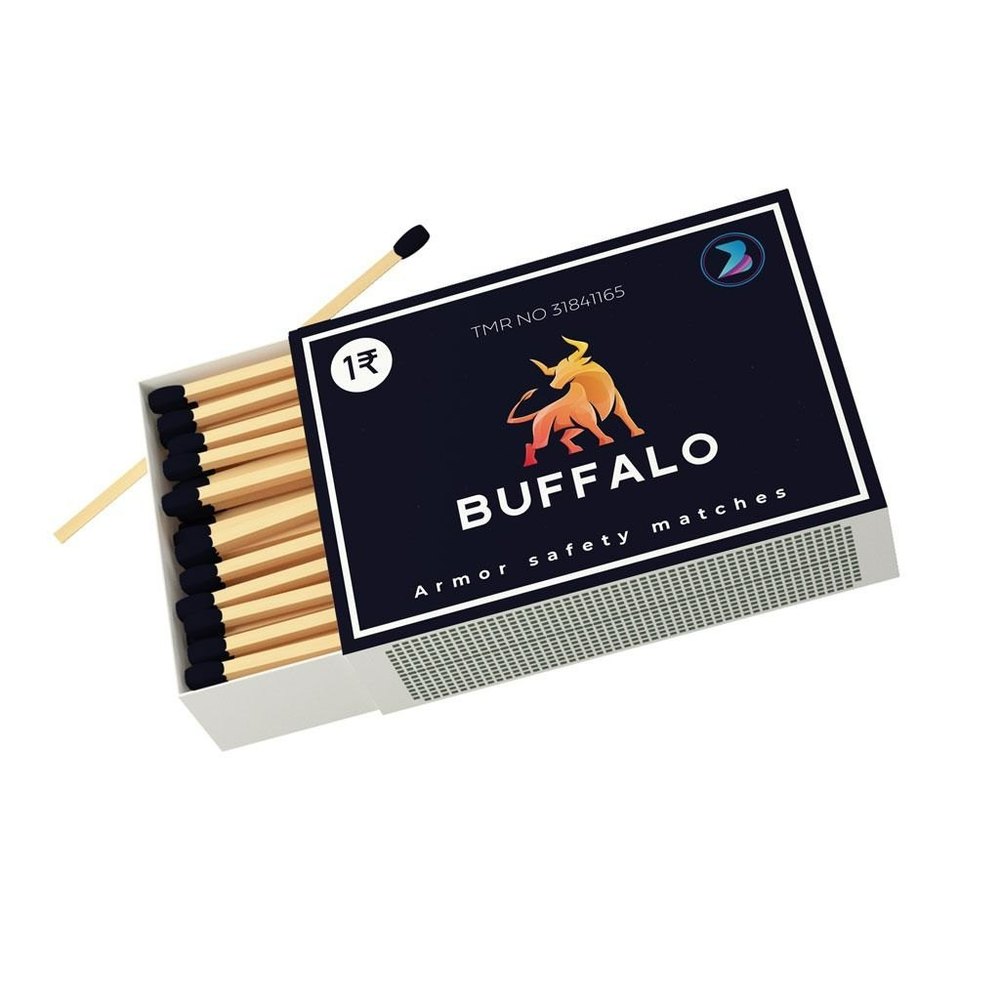 ATM Match Boxes Buffalo, No Of Sticks in Box: 20