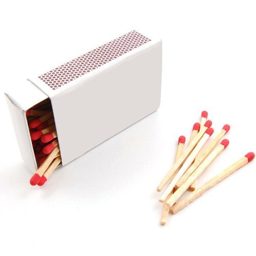 Cardboard Safety Matches, 12