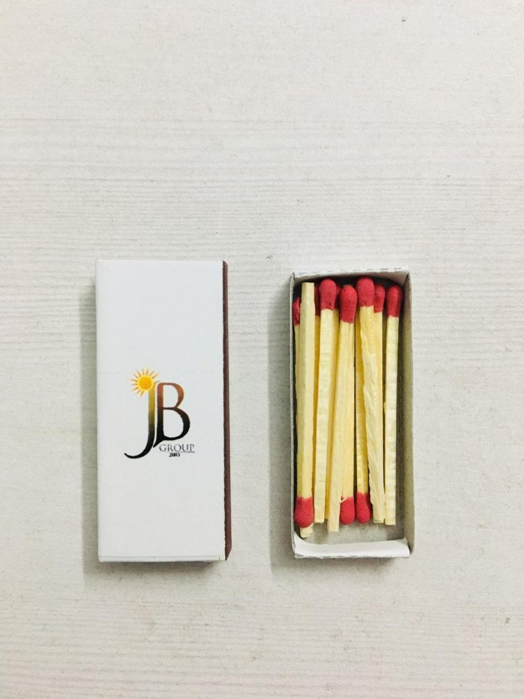 ATM Wood Hotel Match Box, 20 Matchsticks Per Box