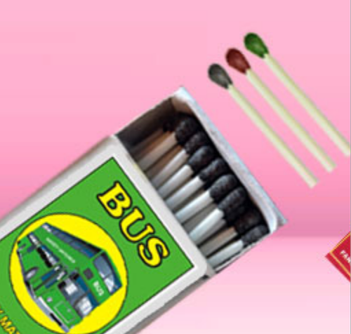 Cardboard Safety Matches
