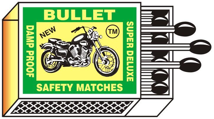 30 Cardboard BULLET Matchbox, Packaging Type: Bundle, Size: 96 Slim