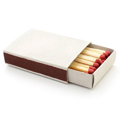 35-42 Sticks Wood Cardboard Safety Matches, Packaging Type: Box, Packing Type: Carton