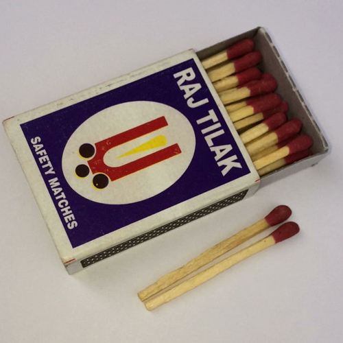 Raj Tilak Safety Matchbox