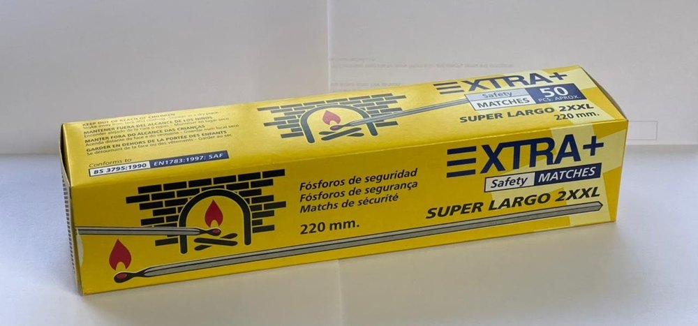 50 Barbecue Matches, Packaging Type: Carton, Size: Super Large 2xxl