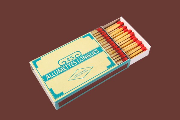 Wood 204 Barbeque Box Matches