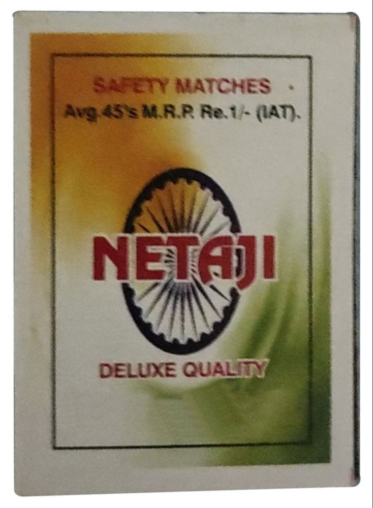 Netaji 35 Long Wooden Match Box