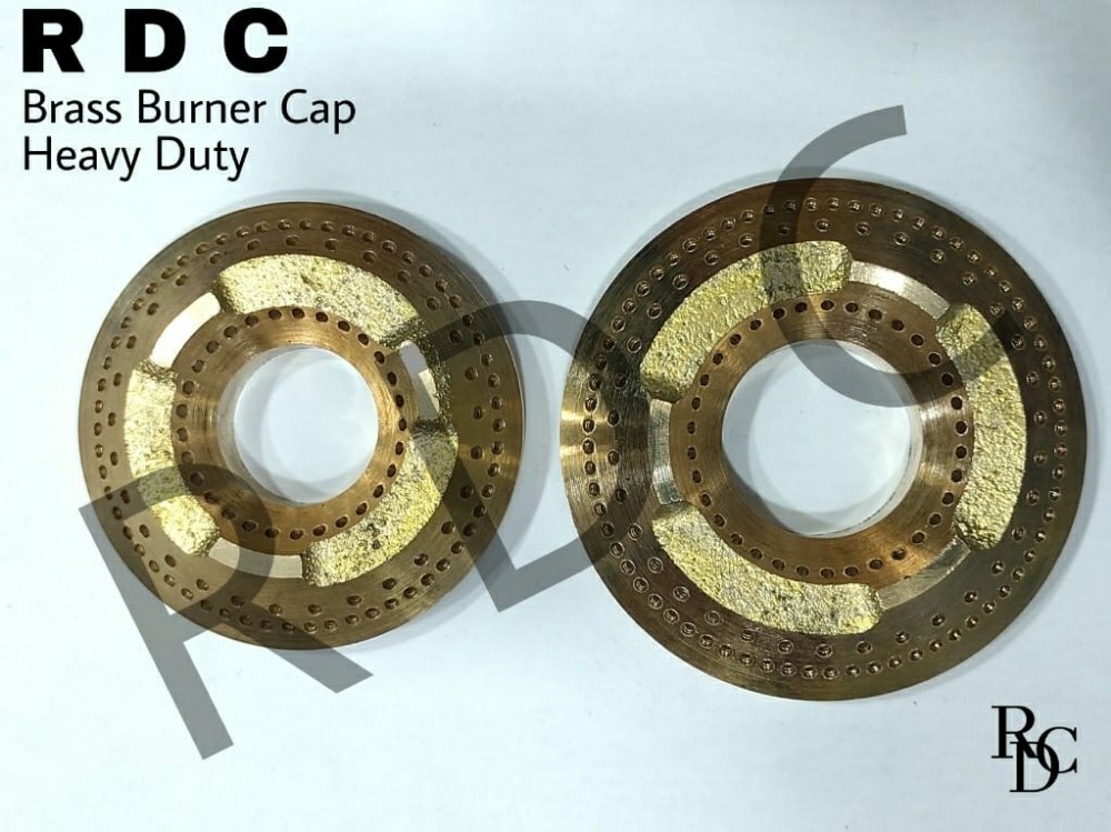 Brass Gas Burner Cap, Size: Regular, Heavy Duty