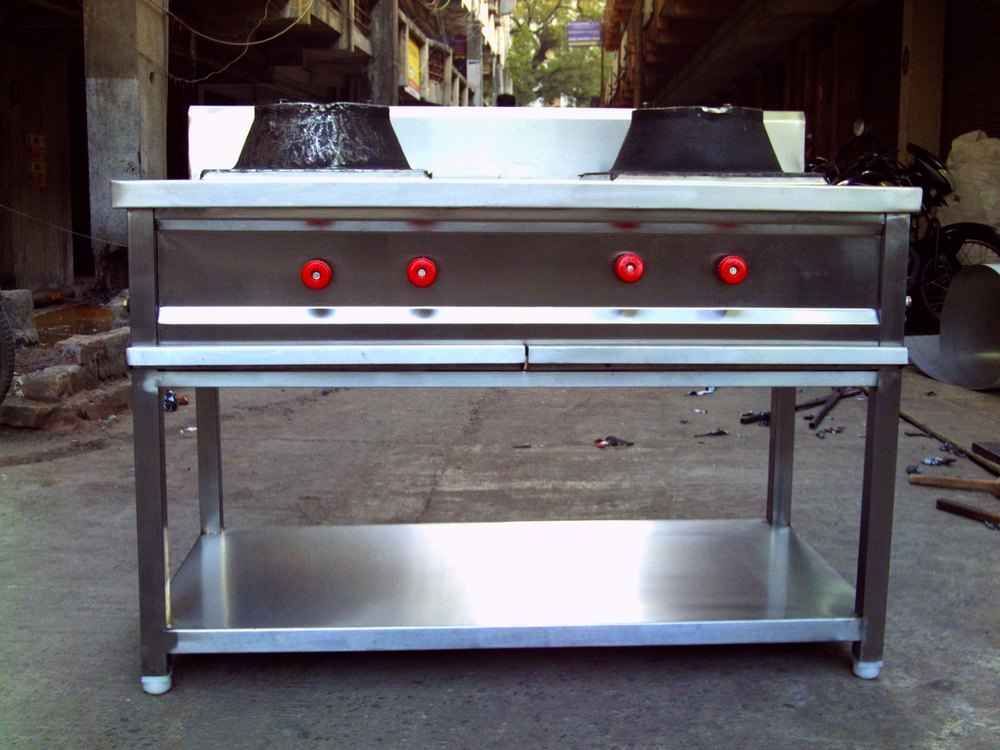 Cool Tech Lpg Commercial Gas Burner, Mild Steel