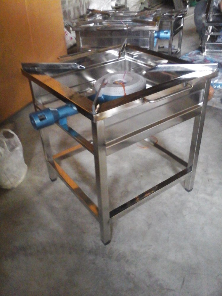 Heavy Duty Ss Gas Bhatti, Number of Burners: 1, Size: 18*18*10