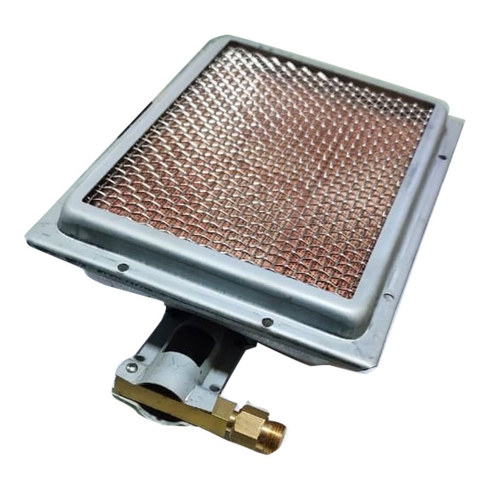 Mild Steel Vapa Infrared Gas Burner, Size: 17 X 24 X 5 cm