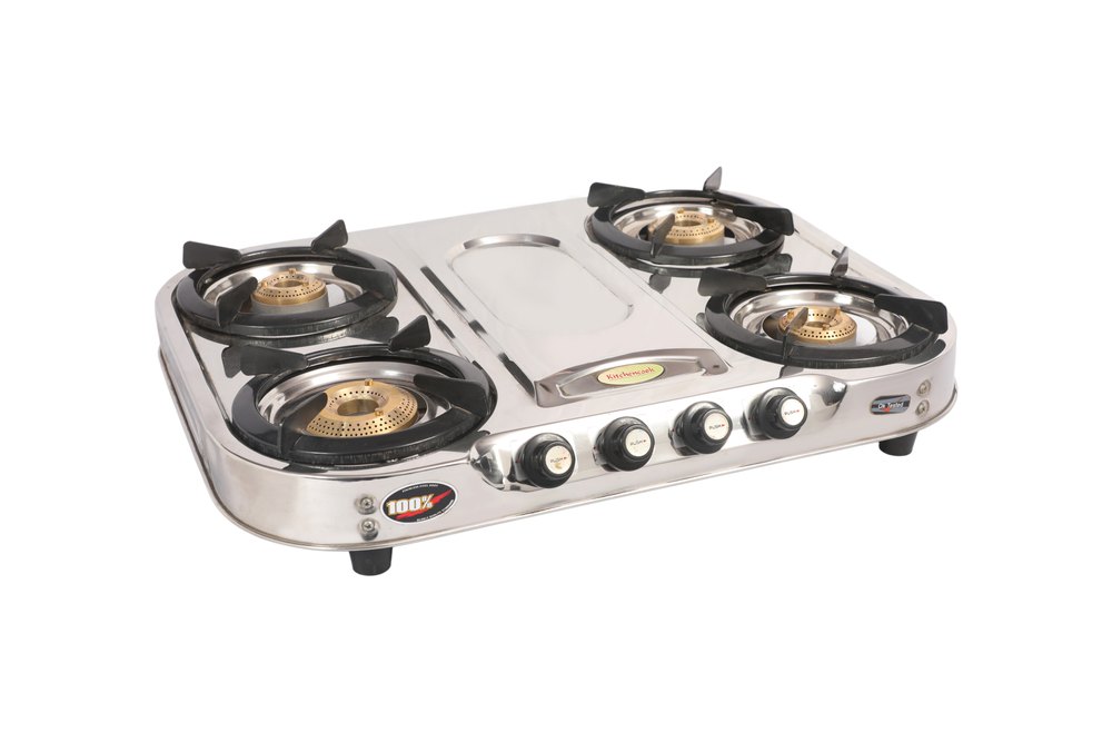 Cast Iron 4 BURNER ACTIVA, For Kitchen