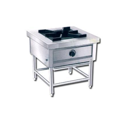 Stainless Steel Single Burner Range, For Commercial Kitchen, Model Name/Number: Aahar15