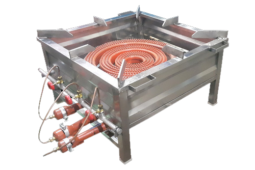Stainless Steel Ring Burner / Biryani Stove, Model Name/Number: Md : 635, Size: 36x36x24