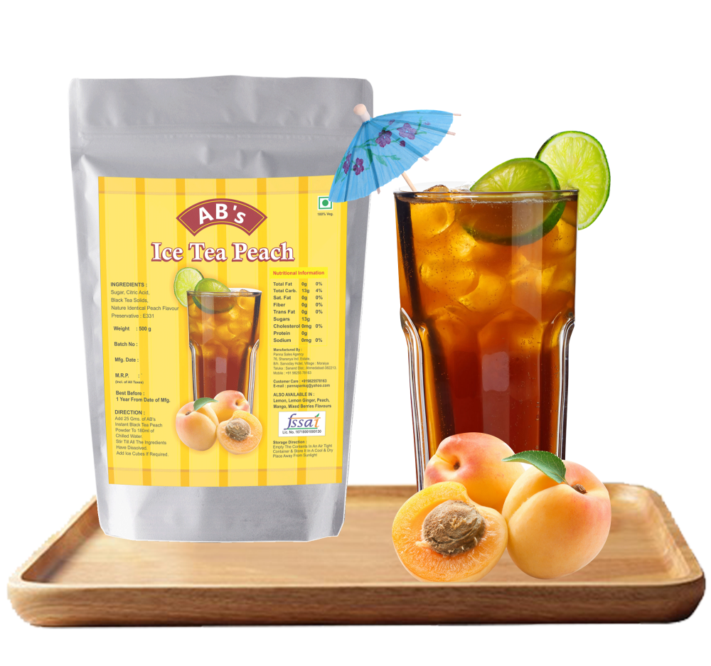 AB Peach Ice Tea, Pack Size: 500 G