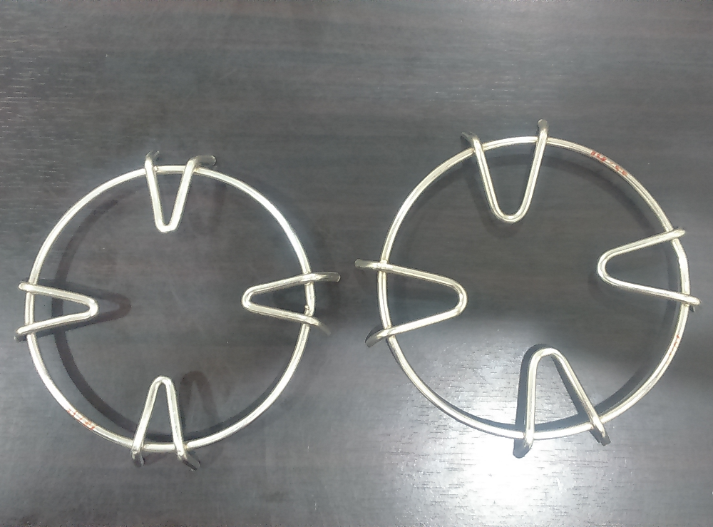 custom Vessel Support/Fullka Jali, Stainless Steel, Size: 4.5 Inch Small & 5 Inch Big