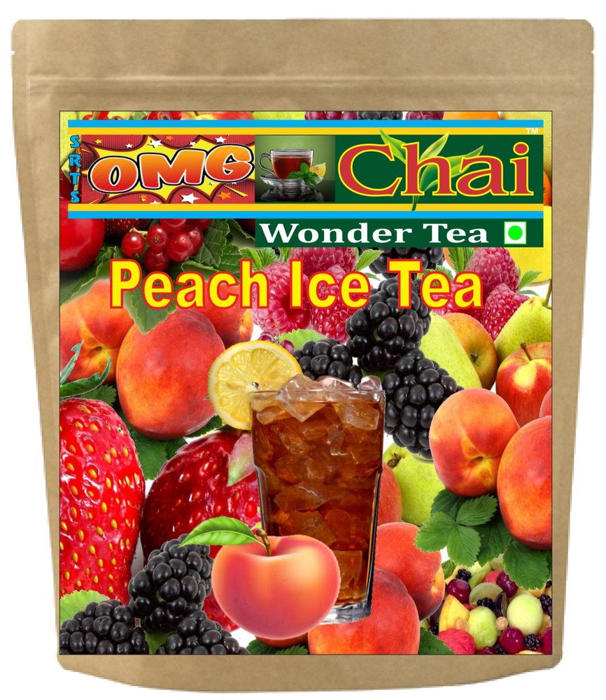 OMG Chai Peach Ice Tea, Loose, Packaging Size: 10kgs