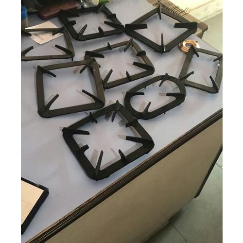 Black Iron LPG Stove Casting Pan Spots heavy