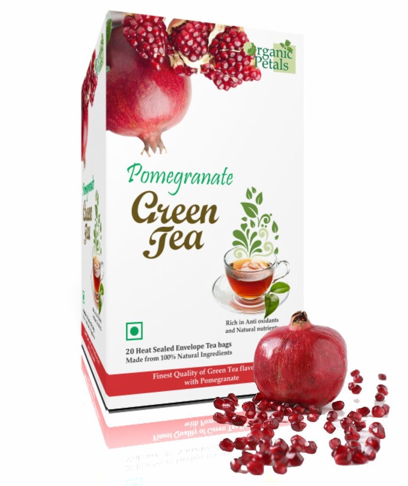 Pomegranate Green Tea, Leaves