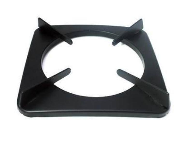 Black LPG Stainless Steel Pan Support