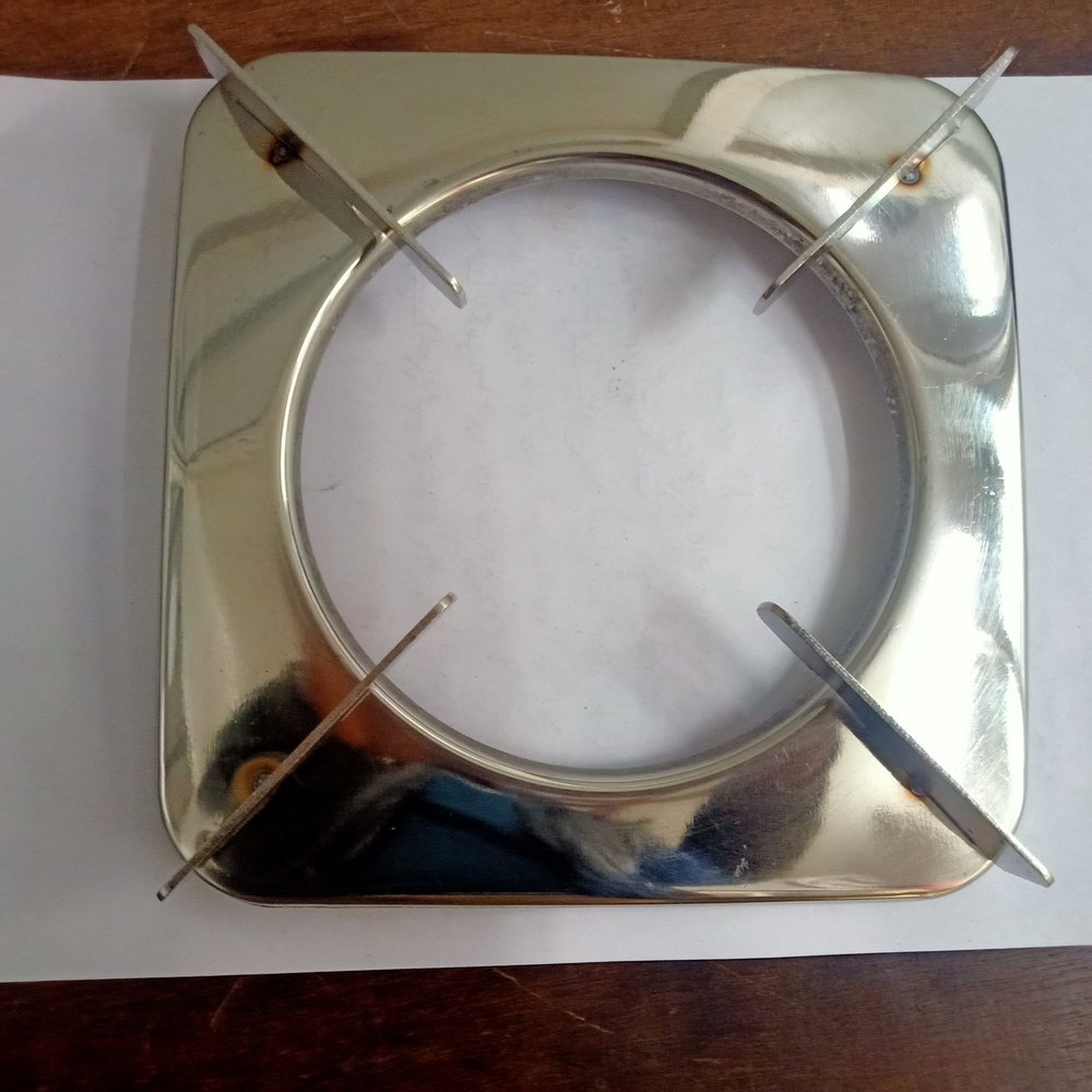 Silver Stainless Steel Ss Pan Support For Lpg Gas Stove