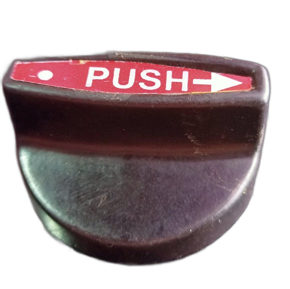 Plastic LPG Stove Knob, Size: 60mm