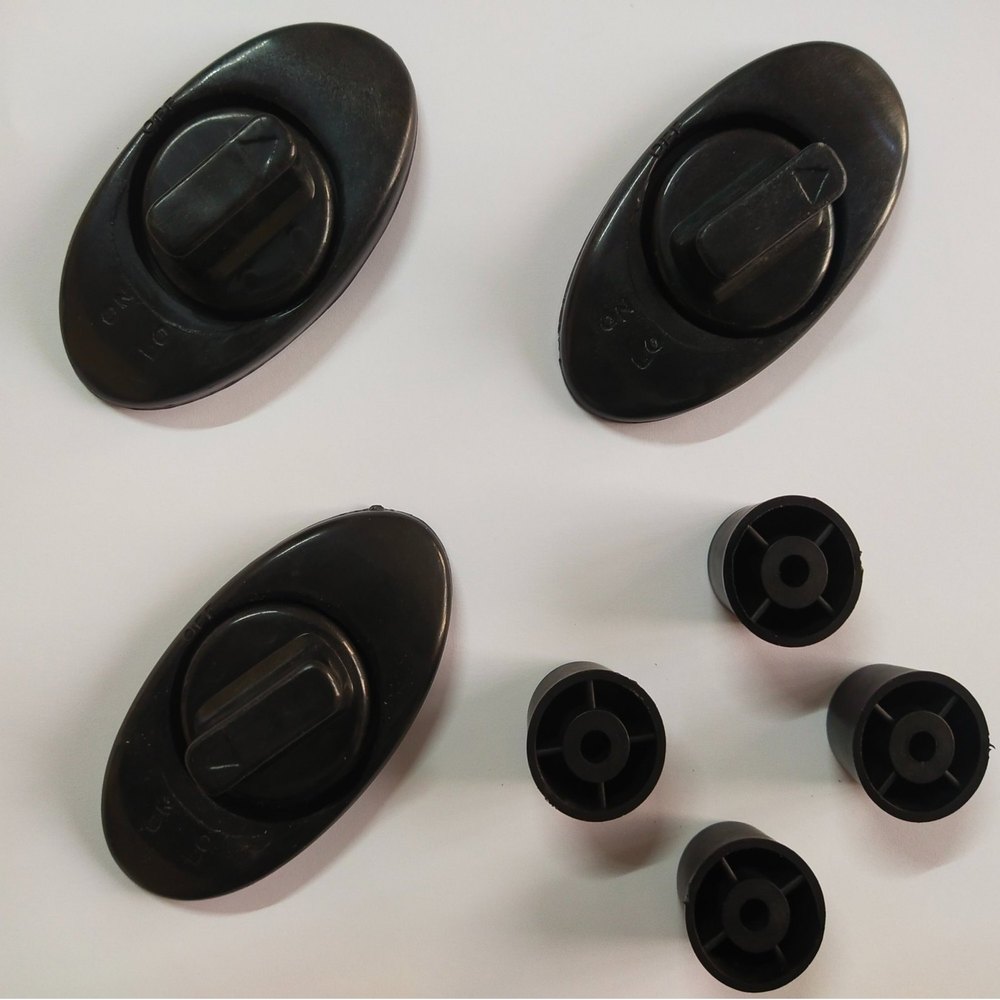 Plastic LPG Stove Knob Dial Plate Leg Set