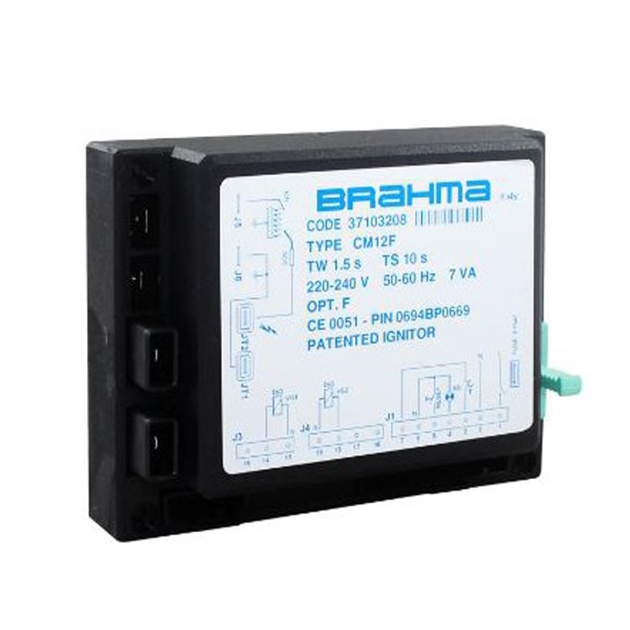 Brahma Burner Controller Unit CM12F, Voltage: 220-240 V