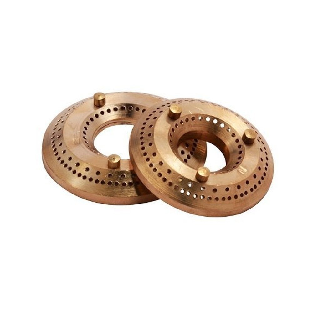 Brass Lpg Stove Burner Cap, Size: 79 mm (diameter)