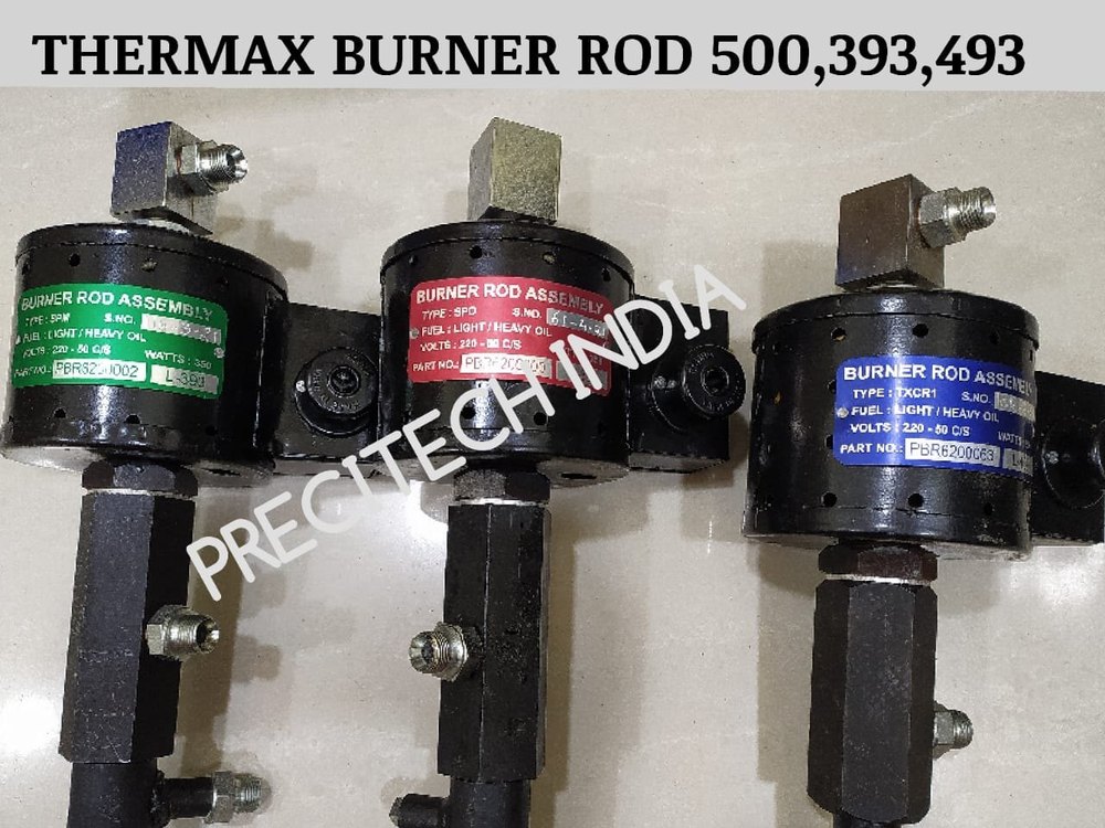 Mild Steel Thermax Burner Rod 500, 393, 493, Model Name/number: Pi-1081, Size: Inches