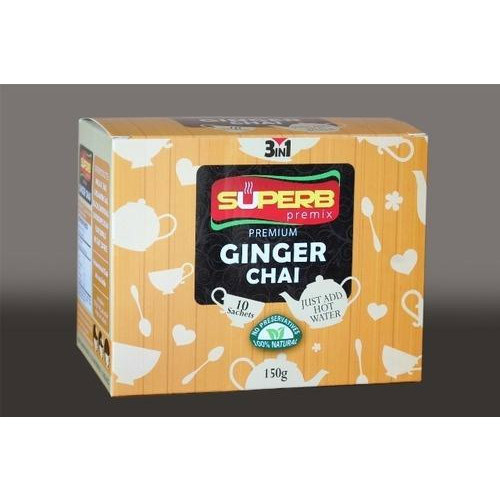Superb Ginger Chai Premix, Packaging Type: Box