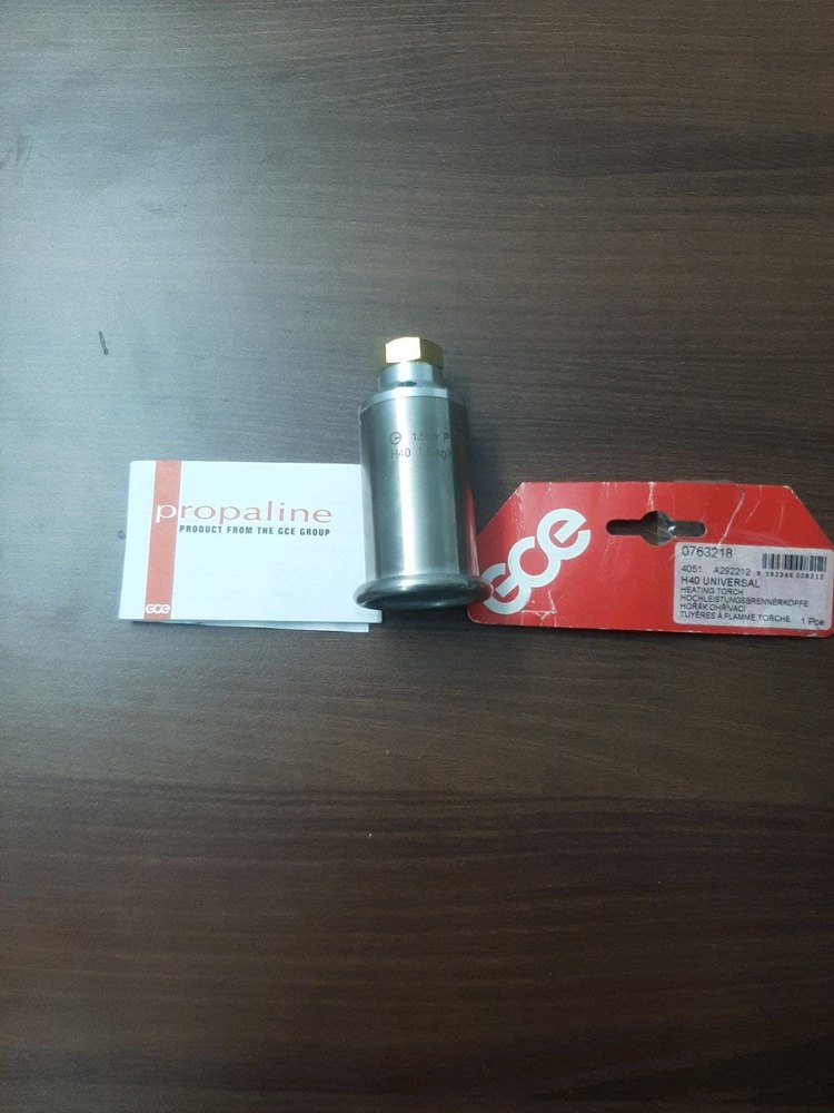 Propen/Lpg/Png S.S. GCE Gas Heating Burner, Size: 40MM, Model Name/Number: H40