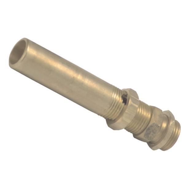 Brass Gas Pilot Burner With Adjuster