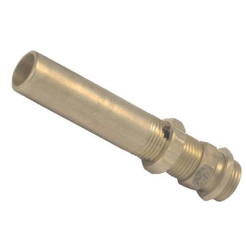 Golden Brass Gas Pilot Burner With Adjuster