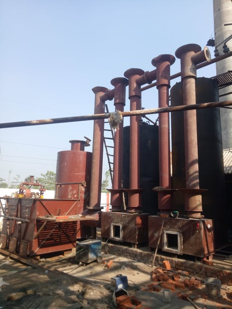 Automatic Mild Steel Sulphur Burner Plant