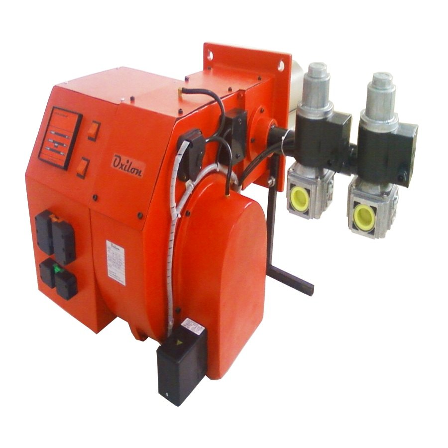 MS Red Industrial Gas Burner for Steam Boiler Horizontal, Capacity: 50 Nm3, Model Name/Number: Abg 250 Sh