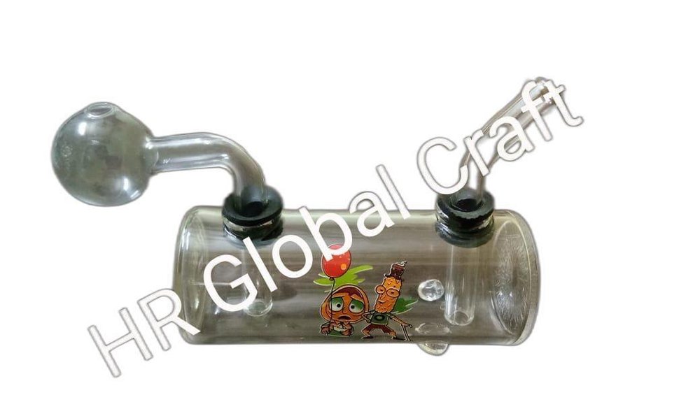 Glass Smoking Oil Burner, Size: Medium, Model Name/Number: HRG00988