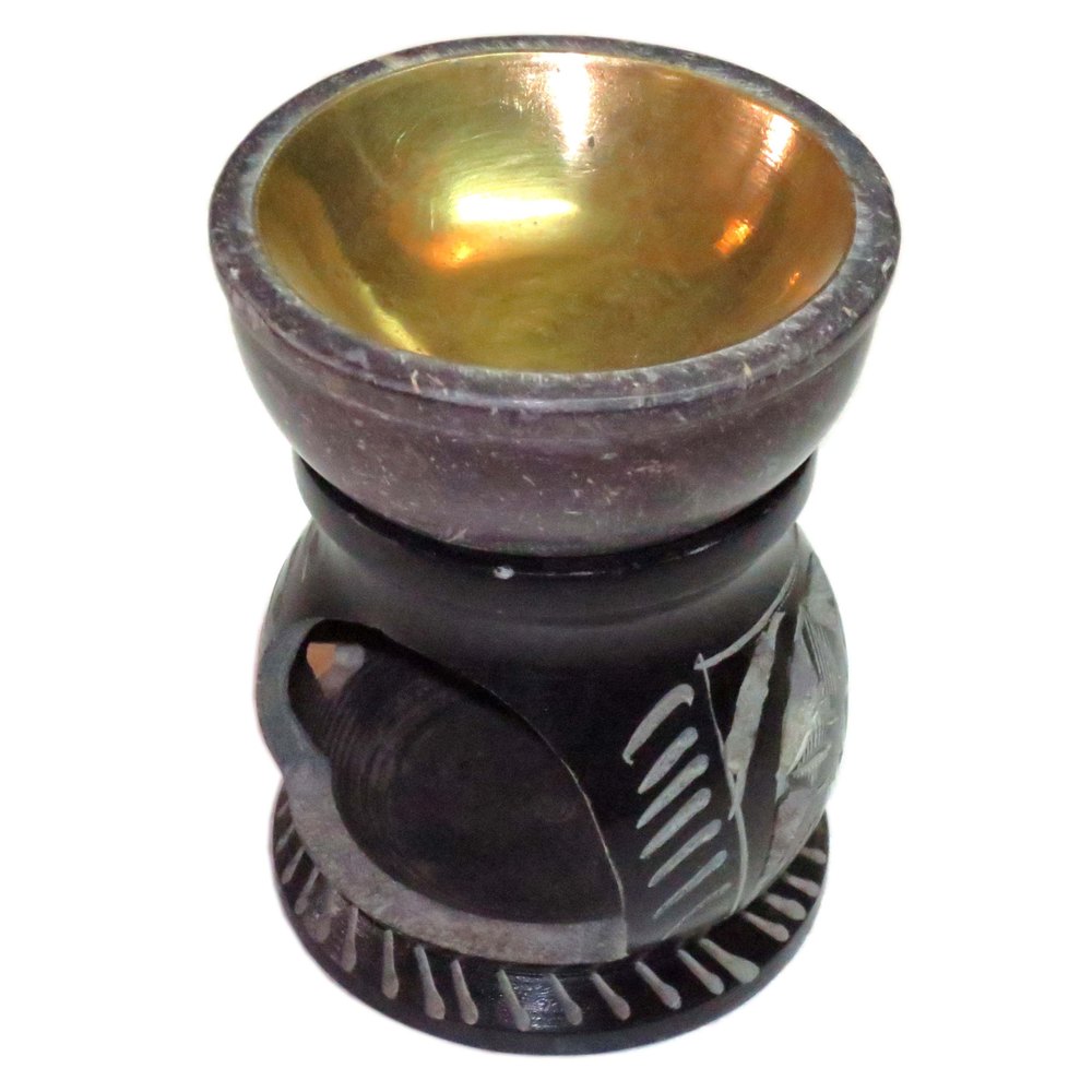 Shrinath Art Gallery Soapstone Oil Burner