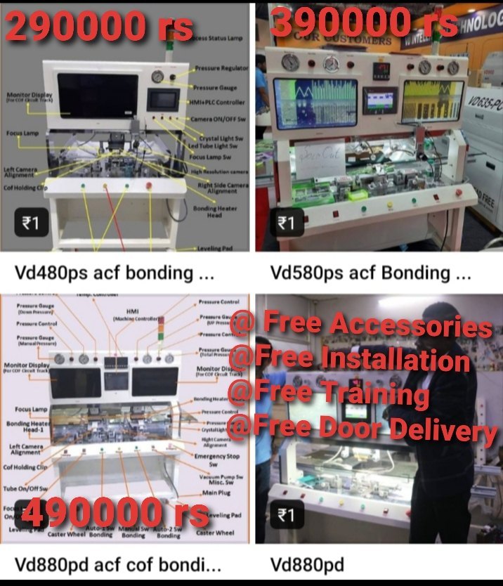 LED/LCD CoF Bonding Machine