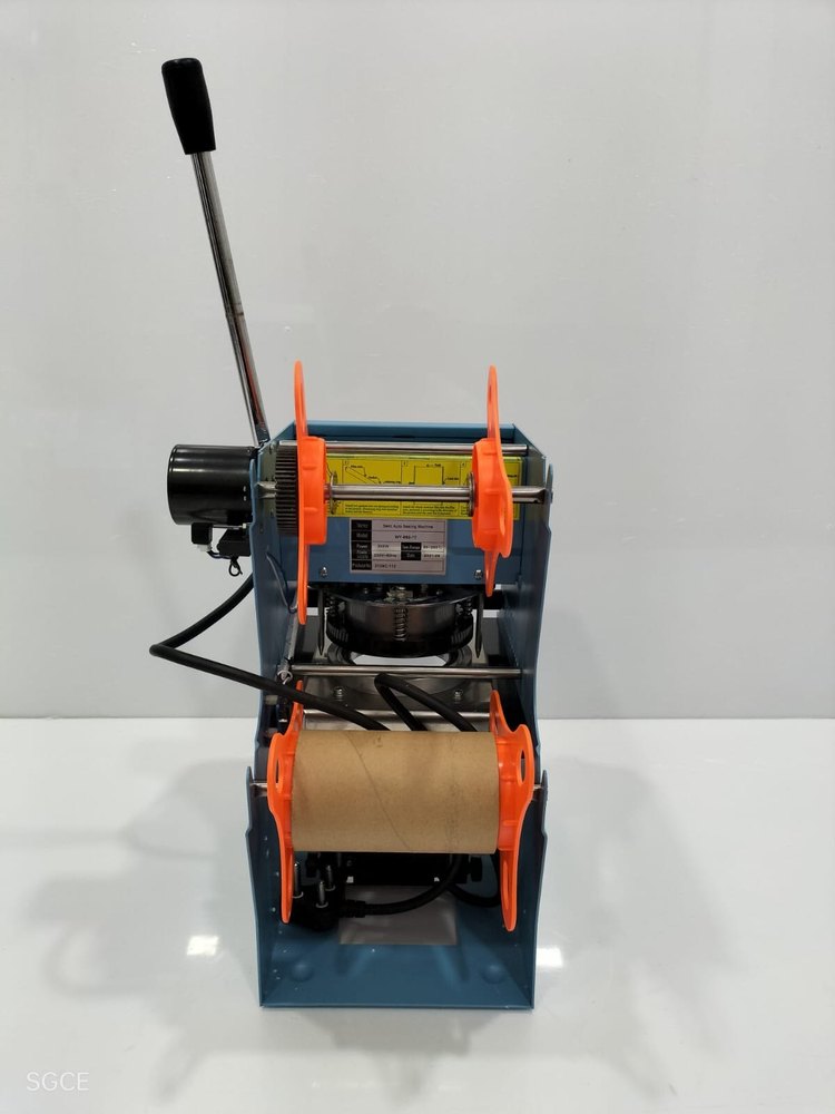 KT-M001/KT-SA001/KT-A001 Metal Cup Sealing Machine, Capacity: 500-1000 pouch per hour, Packaging Type: Box