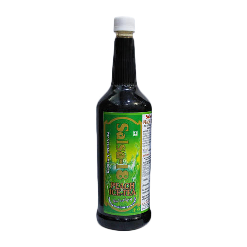 Peach Ice Tea 1000 Ml - Mocktail & Cocktail Syrup, Pack Size: 1000ml
