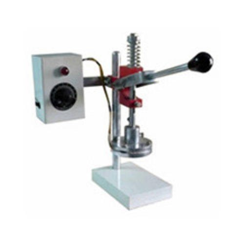 Glass Plastic Foil Sealing Machine, Voltage: 440 V, Capacity: 0-500 pouch per hour
