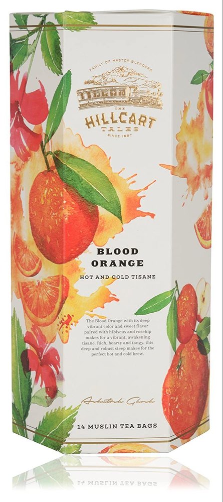 Hillcart Tales Hillcraft Blood Orange Tea Bags Ice Tea, Packaging Type: Box