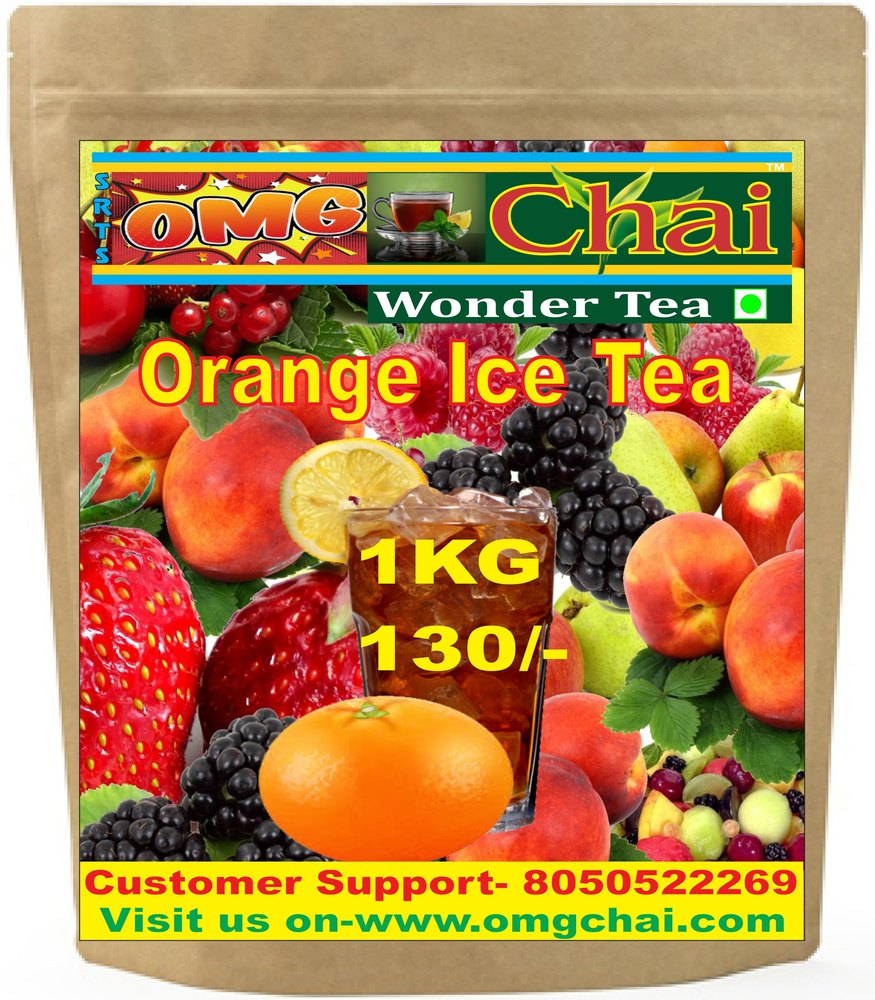 OMG Chai Orange Ice Tea, Packaging Size: 25 Kg