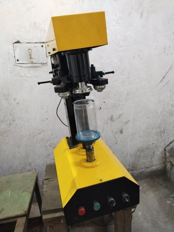 Plastic PET Can Sealing Machine, Voltage: 220