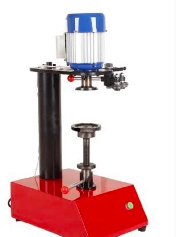 Can Sealing Machine Manual, Capacity: 3-5 Cans/Min